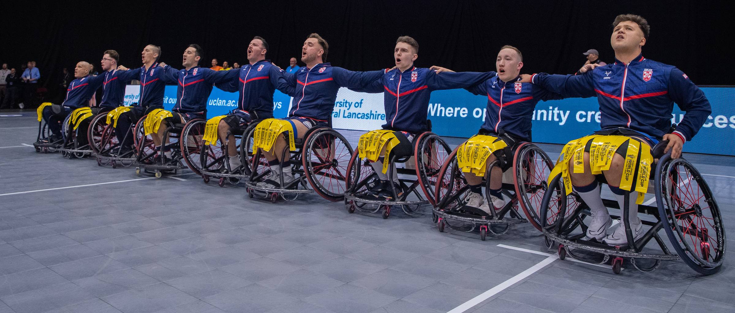 Supporting England Wheelchair